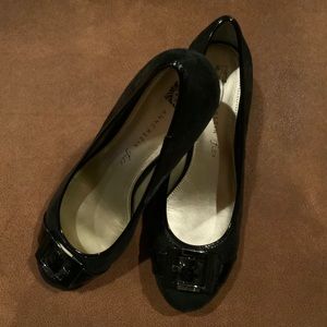 Anne Klein Iflex ”Snakeskin” Pumps - 10 M
